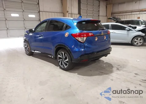 2019 Honda Hr-V Sport из США, поврежденный, VIN 3CZRU5H14KG702014